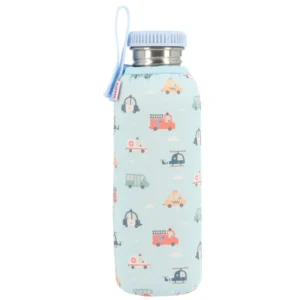 Botella acero con funda City Cars personalizable 750ml