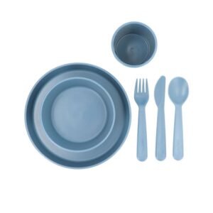 Vajilla infantil Tutete marine
