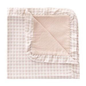 Manta reversible Vicky beige