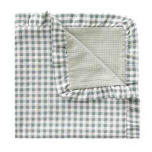 Manta reversible Vicky verde