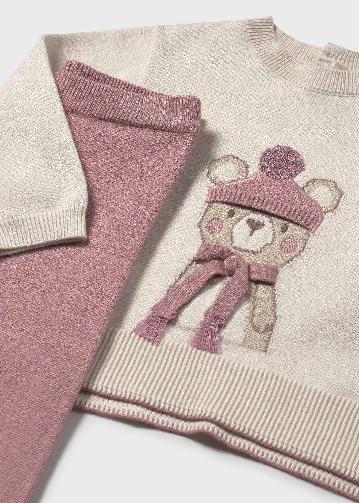 Conjunto pantalón y jersey bebé