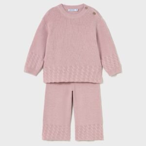 Conjunto tricot bebé