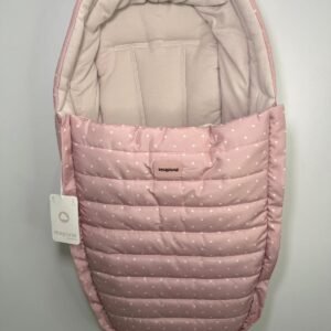 Saco capazo y Maxi-Cosi misty pink