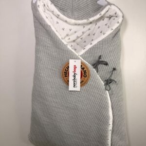 Saco capazo cruzado reversible sensitive gris