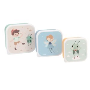 3 cajas de almuerzo Pinocho