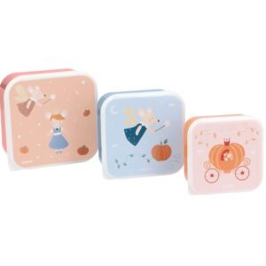 3 cajas almuerzo Hadas ratón