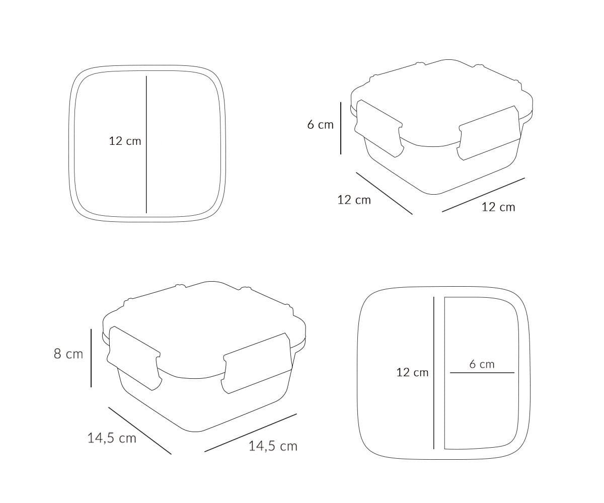 Caja almuerzo grande Pinocho